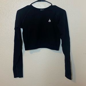 Ryderwear Black crop top